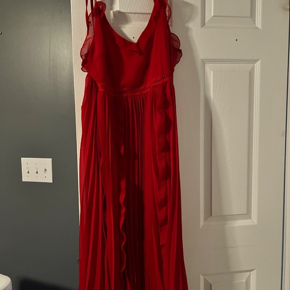 Lulus Dark Red Dress - Picture 5 of 6